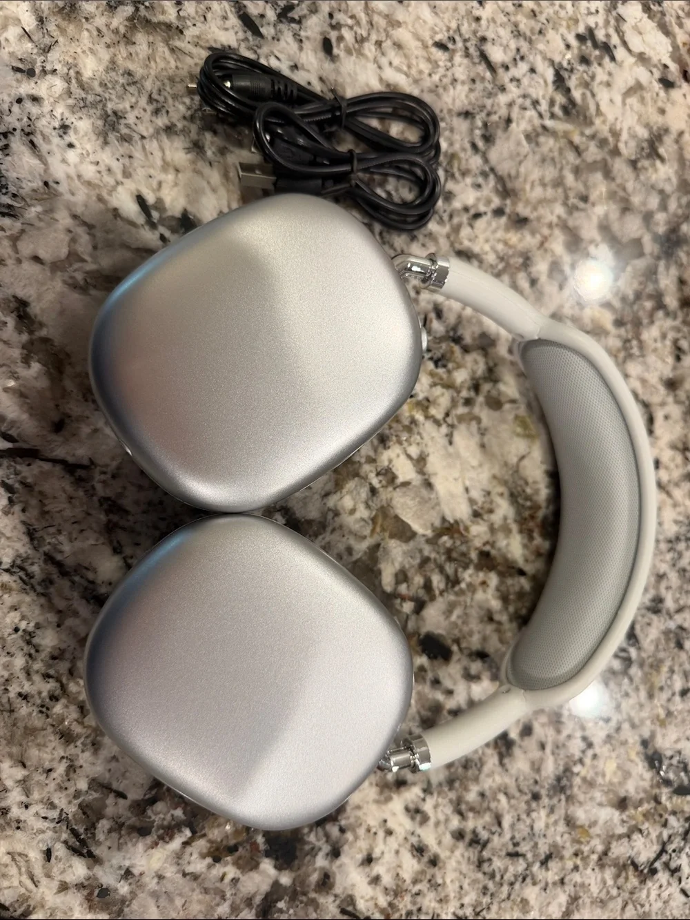 Silver Wireless Over-Ear Headphones - Brand